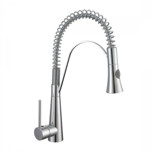 ברז מטבח ALPINA עם מזלף קפיצי – 10 שנות אחריות