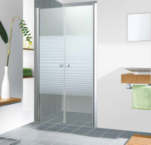 מקלחון חזית שתי דלתות מגוון מידות